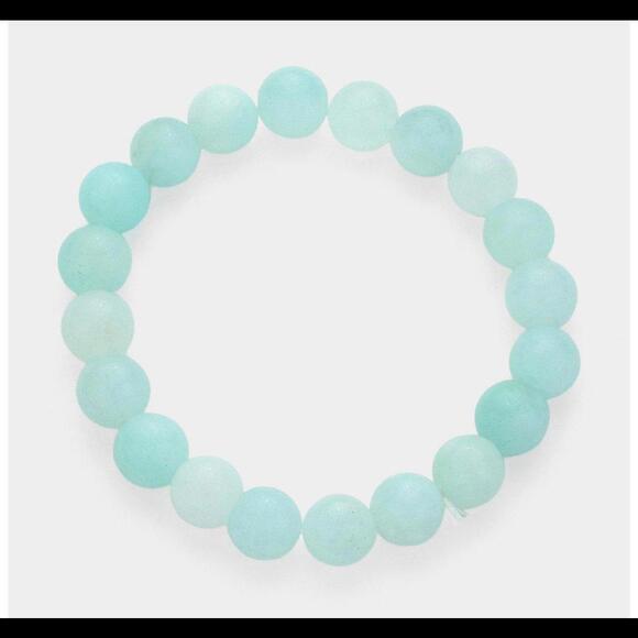 Jewelry - Natural Stone Beaded Stretch Bracelet